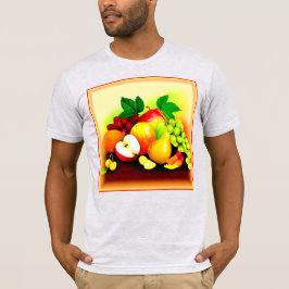 Tropisch fruitig schilderen. Bestel nu T-shirt