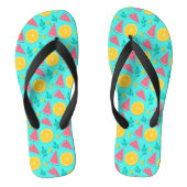 Tropisch fruitontwerp teenslippers (Voetbed)