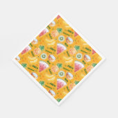 Tropisch fruitpapier Napkin Servet (Hoek)