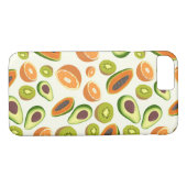 Tropisch fruitpatroon Case-Mate iPhone case (Achterkant (Horizontaal))