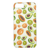 Tropisch fruitpatroon Case-Mate iPhone case (Achterkant)