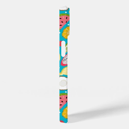 Tropisch fruitpatroon gepersonaliseerd Case-Mate iPhone case (Achterkant / Rechts)
