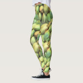 Tropisch fruitpatroon kokokosnoot leggings (Links)