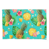 Tropisch fruitpatroon kussensloop (Voorkant-Links)