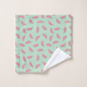 Tropisch fruitschilderingspatroon bad handdoek (Wasdoekje)