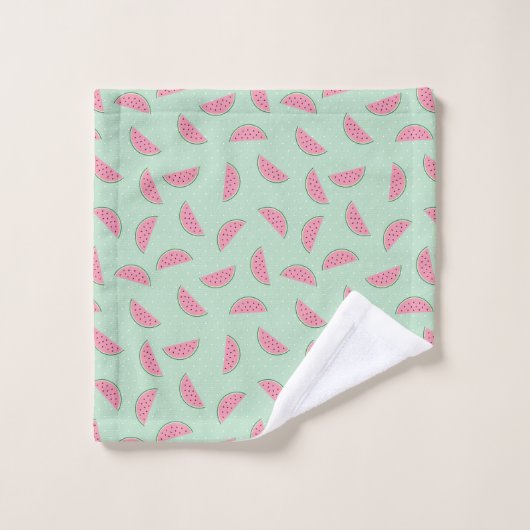 Tropisch fruitschilderingspatroon bad handdoek (Wasdoekje)