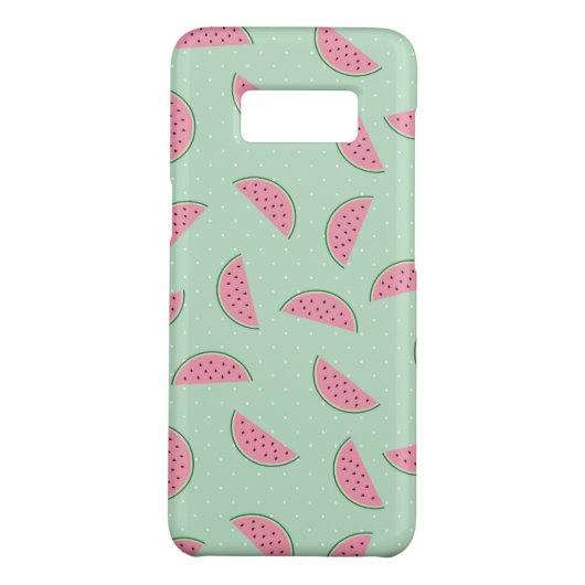 Tropisch fruitschilderingspatroon Case-Mate samsung galaxy hoesje (Achterkant)