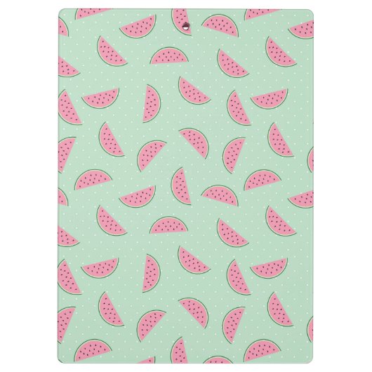 Tropisch fruitschilderingspatroon klembord (Achterkant)