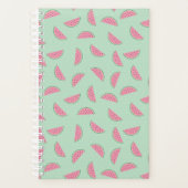 Tropisch fruitschilderingspatroon planner (Voorkant)