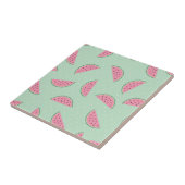 Tropisch fruitschilderingspatroon tegeltje (Zijkant)