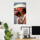 Tropisch Futurisme Zuid-Florida - BDTTDB Poster (Thuiskantoor)