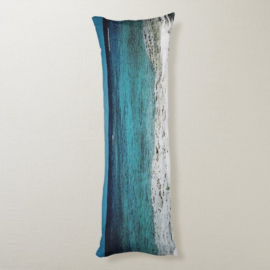 Tropisch Gaze Pillow Lichaamskussen (Achterkant (Verticaal))