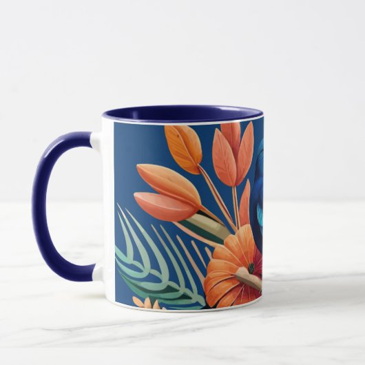 Tropisch gebaar: een levendige fusie van Flora Mok (Links)