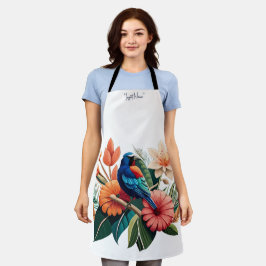 Tropisch gebaar: een levendige fusie van Flora Schort