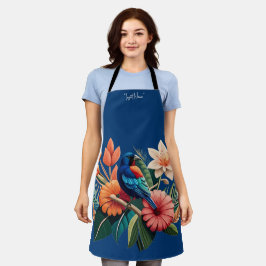 Tropisch gebaar: een levendige fusie van Flora Schort