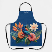 Tropisch gebaar: een levendige fusie van Flora Schort (Voorkant)