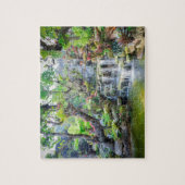 Tropisch gebergte Waterval Thailand Legpuzzel (Verticaal)