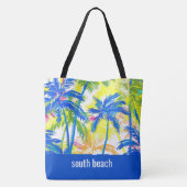 "Tropisch" gebruik Tote Bag (Achterkant)