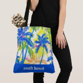 "Tropisch" gebruik Tote Bag (Dichtbij)