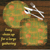 Tropisch Geef Dank Thanksgiving Palm Servet
