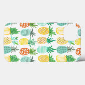 Tropisch geel groen modern ananaspatroon Case-Mate iPhone case (Achterkant (horizontaal))