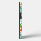 Tropisch geel groen modern ananaspatroon Case-Mate iPhone case (Achterkant / Rechts)