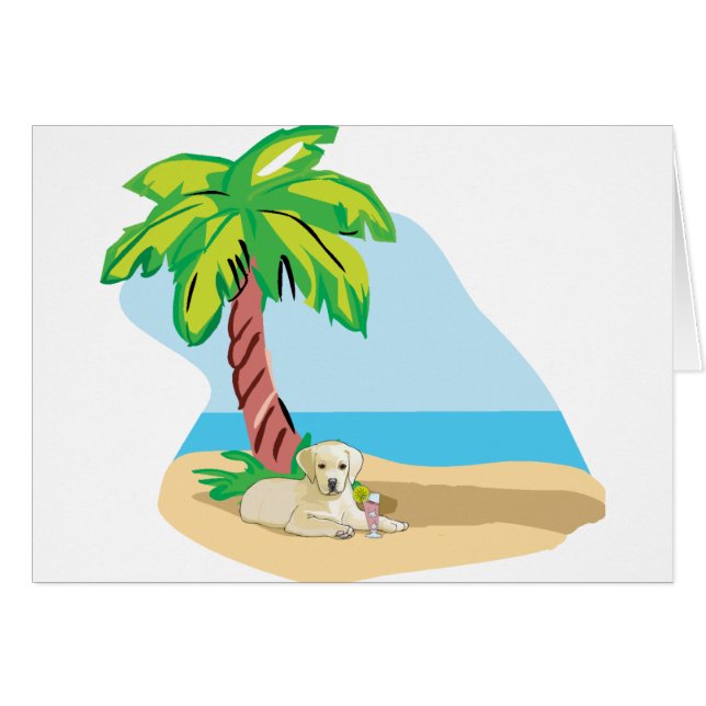 Tropisch geel laboratorium (Voorkant Horizontaal)