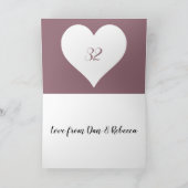 Tropisch gekleurde ananas gepersonaliseerd op zate kaart (Binnen)