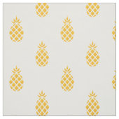 Tropisch gele ananas stof (Swatch)