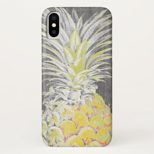 Tropisch gele Pinneapple Case-Mate iPhone Case (Achterkant)