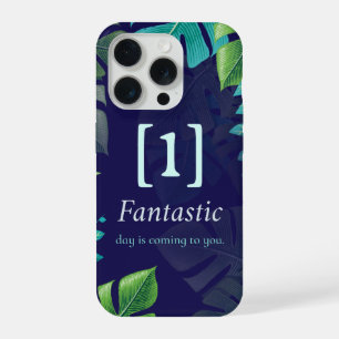Tropisch Geluks Motiverende Hoesje  iPhone 15 Pro Case