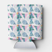 Tropisch geometrisch patroon blikjeskoeler (Achterkant)