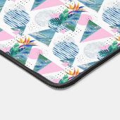 Tropisch geometrisch patroon bureaumat (Hoek)