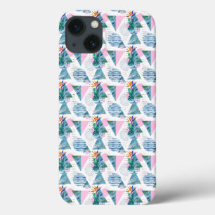 Tropisch geometrisch patroon Case-Mate iPhone case
