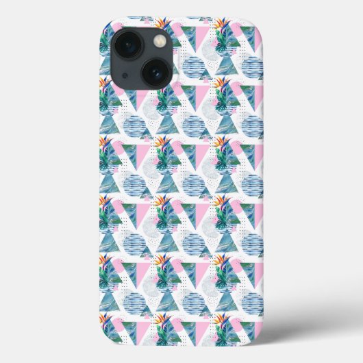 Tropisch geometrisch patroon Case-Mate iPhone case (Achterkant)