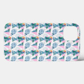 Tropisch geometrisch patroon Case-Mate iPhone case (Achterkant (horizontaal))