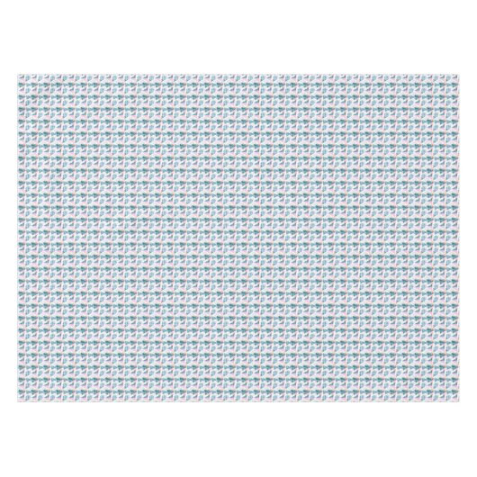 Tropisch geometrisch patroon tafelkleed (Voorkant (Horizontaal))