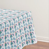 Tropisch geometrisch patroon tafelkleed (Voorbeeld)