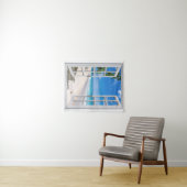 Tropisch gestoorde muur hangen wandkleed (In Situ (horizontaal))