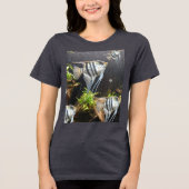 Tropisch Gestreepte Vis Bella Canvas T-shirt (Voorkant)