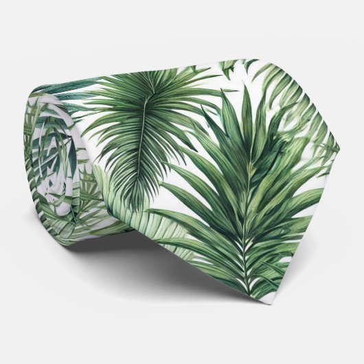 Tropisch gevoel stropdas (Opgerold)