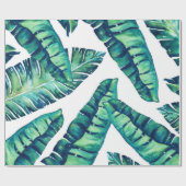 Tropisch glam cadeaupapier (Vlak)