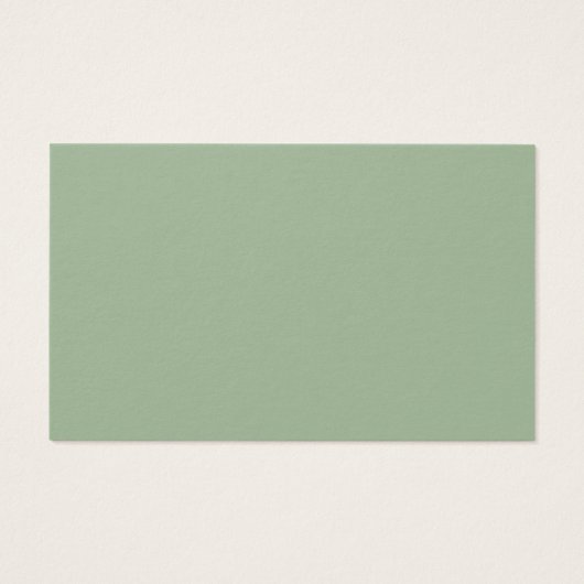 Tropisch Gold Green Baby Name Suggestions Kaart (Achterkant)