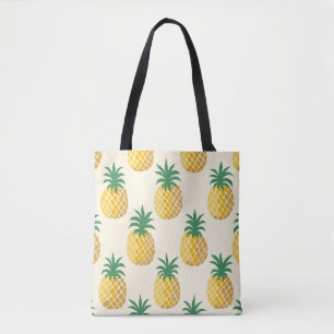 Tropisch Goud Ananas Gele Tint Tote Bag