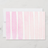 Tropisch goud één dag uitnodiging met foto (Achterkant)