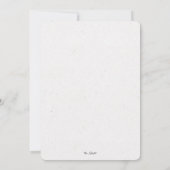 Tropisch Goud Groen 60e Verrassing Verjaardagsfees Kaart (Achterkant)