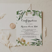 Tropisch Goud Groen Bladgroen Bevestiging Kaart