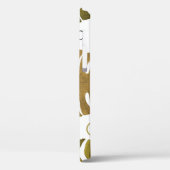 Tropisch goud: Monstera Leaf Waterverf Case-Mate iPhone Case (Achterkant / Links)