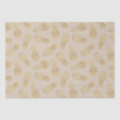 Tropisch gouden anananassen tissuepapier (Voorkant)