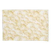 Tropisch goudpalm Leaf Kussensloop (Voorkant)